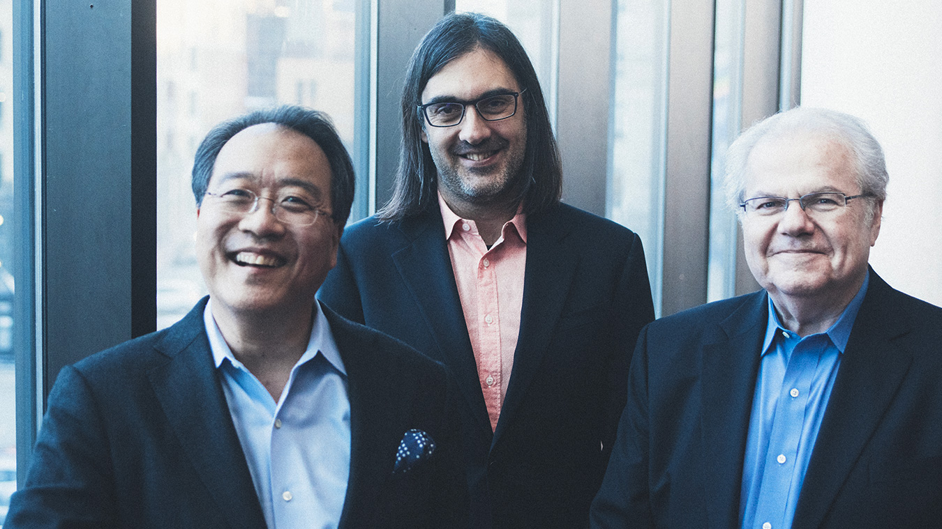 EMANUEL AX, LEONIDAS KAVADOS, YO-YO MA 3 Trio AX KAVAKOS YO YO MA photo Shane McCauley Full image complet 4 - Productions Internationales Albert Sarfati