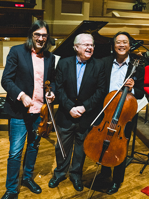 PIAS prod 18-19, Trio AX, KAVAKOS, YO-YO MA; photo ©Shane McCauley