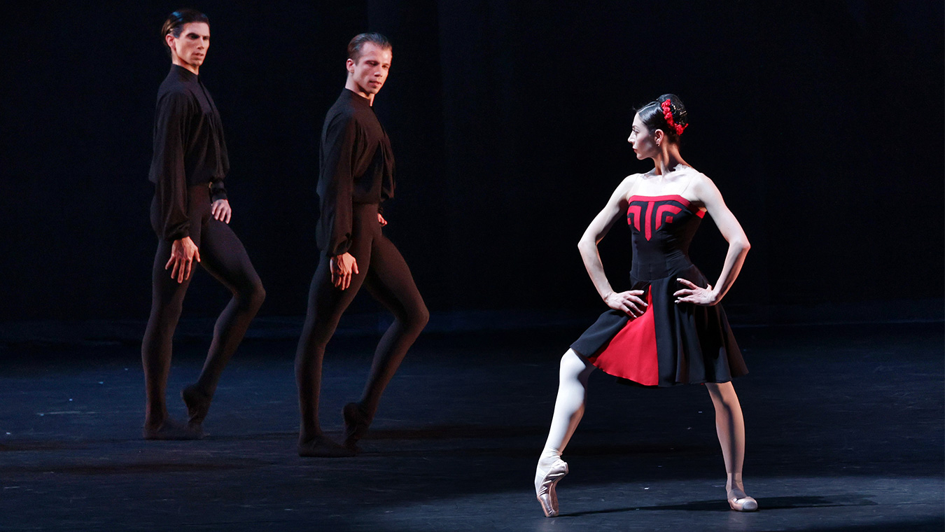 DUTCH NATIONAL BALLET<br>Hans van Manen 1 Dutch National Ballet 5 tangos Transcendanses PIAS 01 - Productions Internationales Albert Sarfati