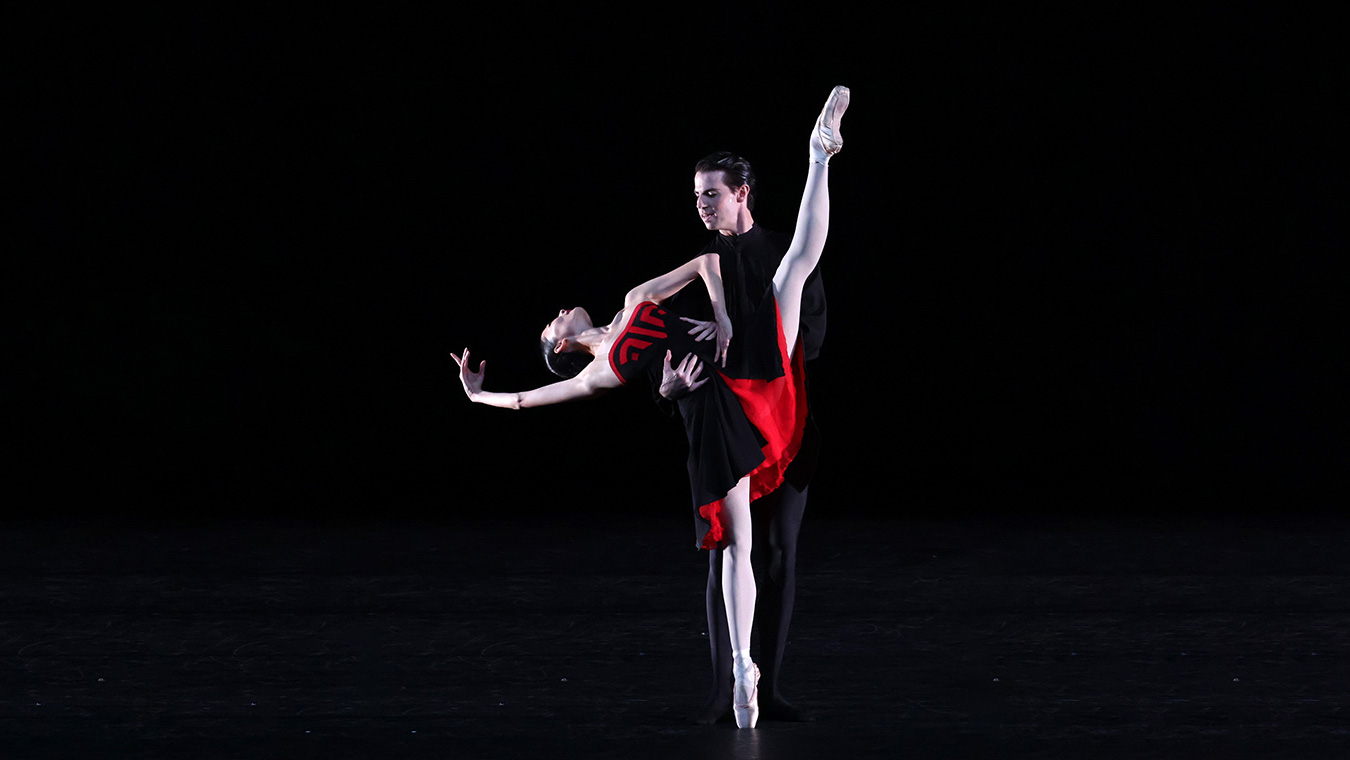 DUTCH NATIONAL BALLET<br>Hans van Manen 2 Dutch National Ballet 5 tangos Transcendanses PIAS 02 - Productions Internationales Albert Sarfati