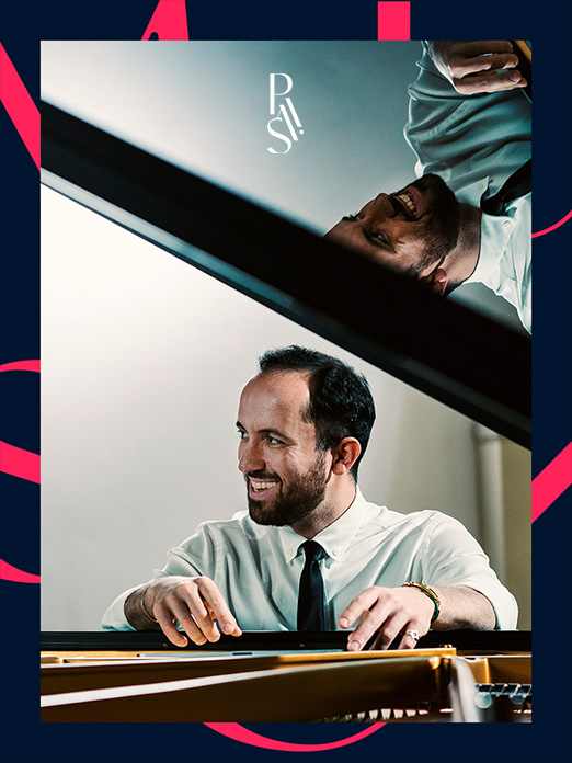 Igot Levit Recital Piano PIAS poster image a la une - Productions Internationales Albert Sarfati