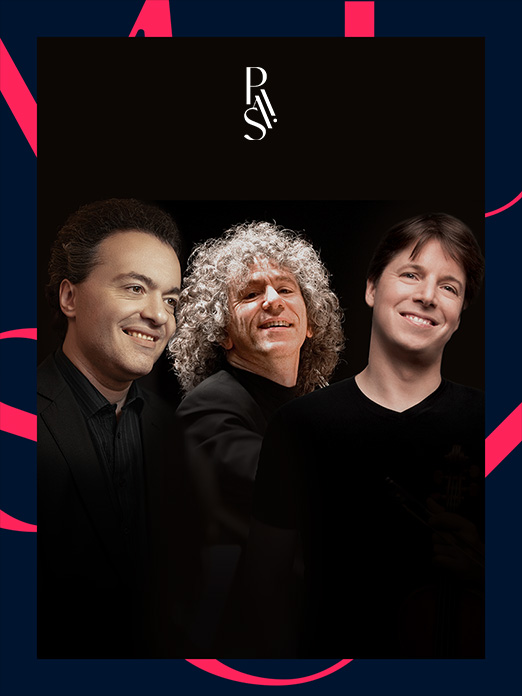 TRIO KISSIN BELL ISSERLIS Musique de chambre PIAS poster image a la une - Productions Internationales Albert Sarfati